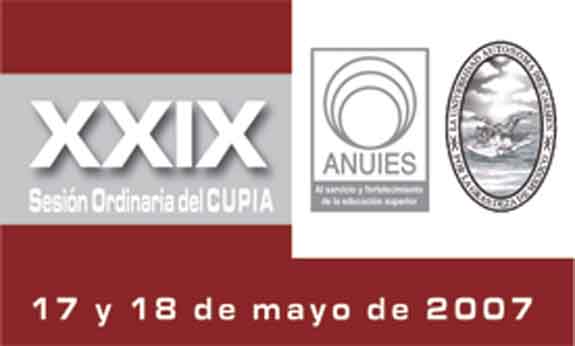 Titulares de las instituciones que conforman el Consejo de Universidades Públicas e Instituciones Afines realizarán su XXIX Sesión Ordinaria