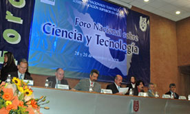 Foro Nacional sobre VIII Ciencia y Tecnología en el Instituto Politécnico Nacional