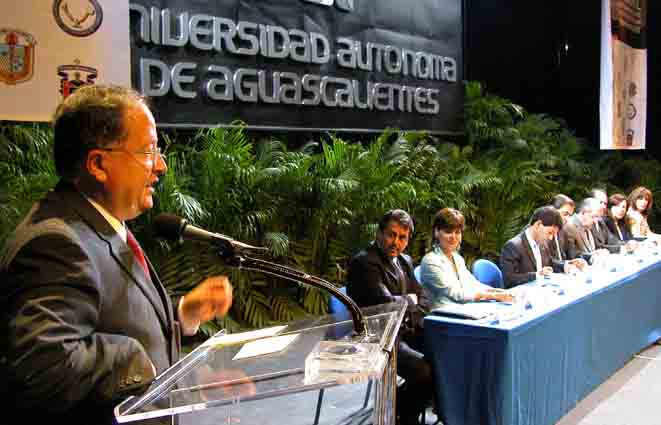 Inauguraron el 8° Coloquio Nacional de Formación Docente a Nivel Medio Superior organizado por la UAA y ANUIES