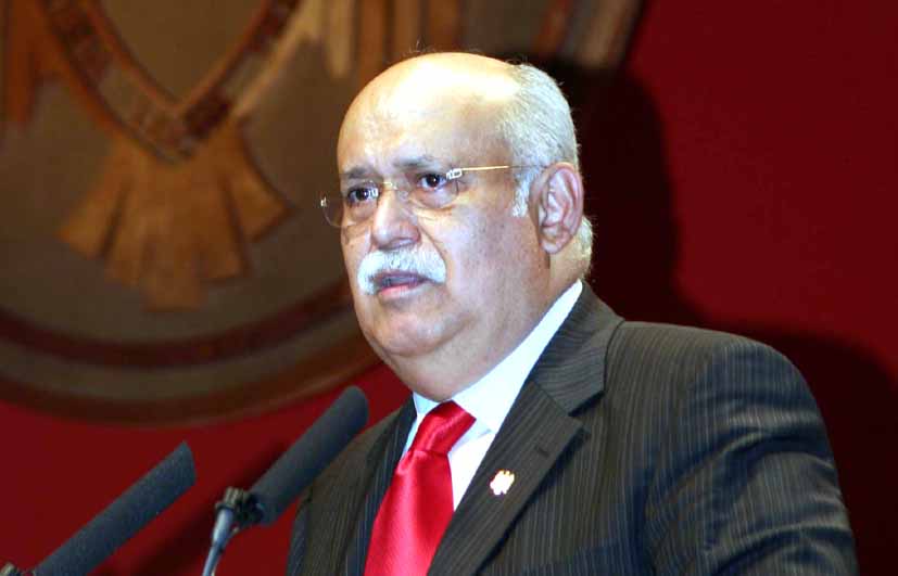 El rector de la Universidad de Colima, Miguel Ángel Aguayo López rindió su tercer informe de labores