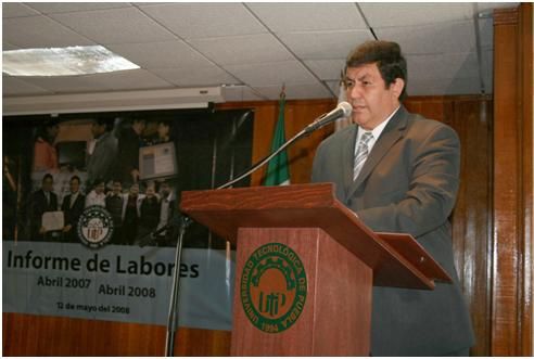 Informe de Gerardo Marcelino Lara Orozco, rector de la Universidad Tecnológica de Puebla