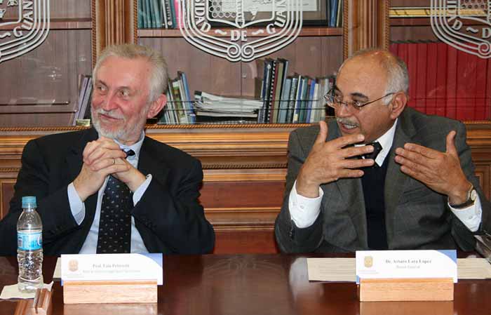 Acuerdan colaboración Académica la Universidad de Guanajuato y la Universidad de Turín.