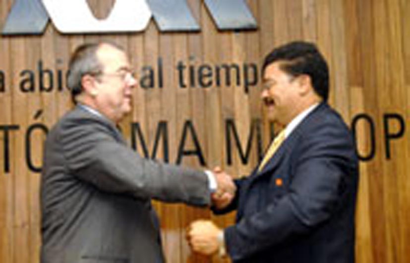 Firman convenio de colaboración STC Y UAM