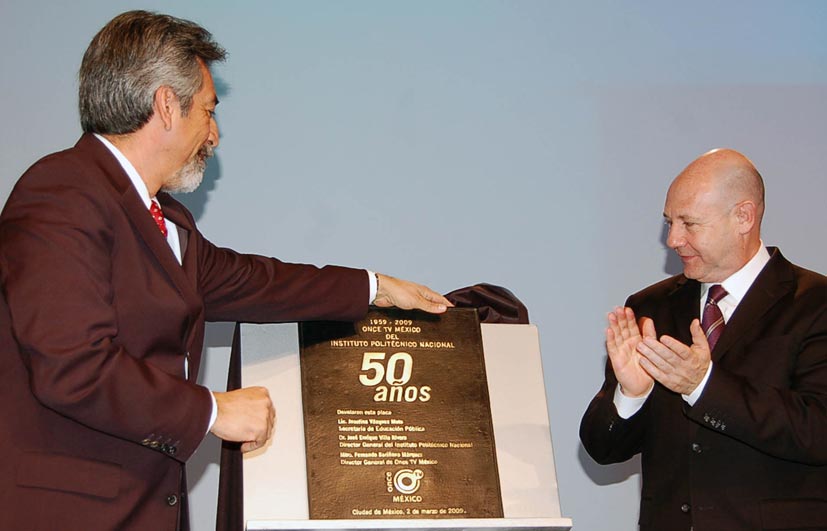 Festeja Canal Once del IPN medio siglo de vida.