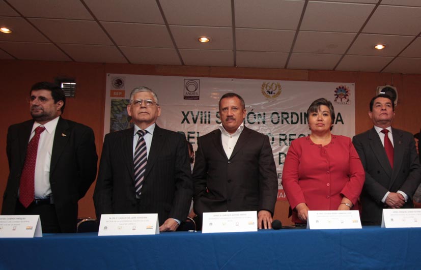 Se realizó la XVIII Reunión del Consejo de la Región Centro Sur de la ANUIES