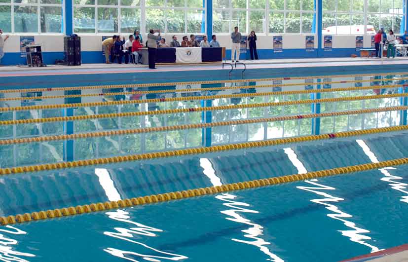 Inaugura Chapingo Alberca Olímpica para los universitarios y la comunidad.