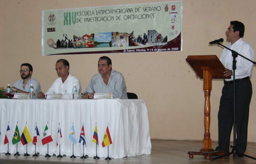 Inicia en UDEO la XIV Escuela Latinoamericana de Verano de Investigación de Operaciones