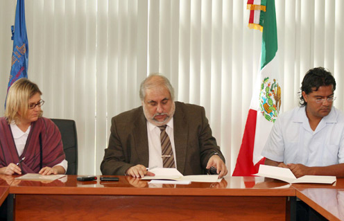 Firman Convenio UABJO, Fundación Alfredo Harp y Centro Cultural La Curtiduría 