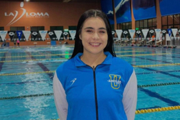 Alumna de la UASLP aspira a representar a México en competencias internacionales de natación