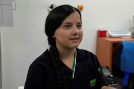 Joven colombiana destaca su gran experiencia en la licenciatura en Imagenología de la UAS, tras concluir su movilidad internacional