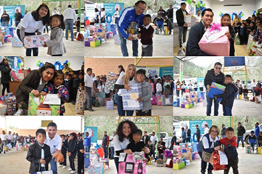 UV llevó alegría a niñas y niños del municipio de Atlahuilco