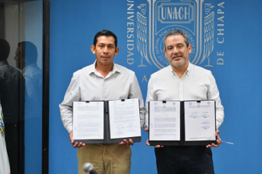 Suscriben convenios de colaboración UNACH y Asociación Ganadera Local de Tonalá