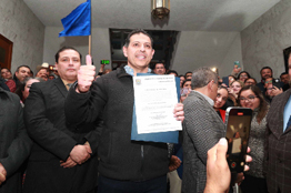 Comisión Electoral de la UAdeC entrega la Constancia de Mayoría como Rector al Candidato Electo Octavio Pimentel Martínez 