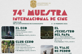 Llega la 74 Muestra Internacional al Cine Club de la Universidad de Guanajuato  