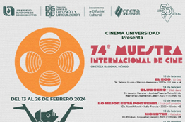 Con innovadoras propuestas llega a la UAA la 74ª Muestra Internacional de Cine 