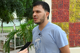 Estudiante de la Universidad Simón Bolívar, en Colombia, realiza Movilidad Estudiantil en la Facultad de Psicología de la Nueva Universidad