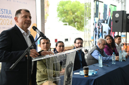 Ante la oportunidad de conocer la oferta educativa de la Nueva Universidad, jóvenes de bachillerato de la Unidad Regional Norte reciben con entusiasmo la 18va Muestra Profesiográfica