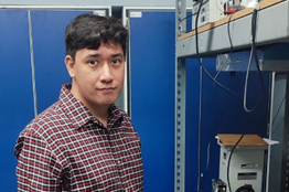 Maestrando de la Nueva Universidad realiza investigación sobre el nitruro de aluminio, galio e indio, ideales para aplicaciones de alta potencia  