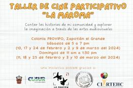 Prepara CUSur Taller de cine participativo