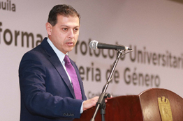 Presenta UAdeC la Reforma al Protocolo Universitario en Materia de Género y se Nombra Titular del Tribunal Universitario a la Lic. Nadia Salas Carrillo