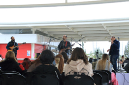 Con gran aceptación, Polifonía Universitaria llegó al Plantel Oriente del Bachillerato de la UAA