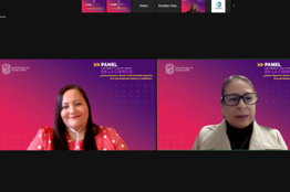 CNMS realiza panel virtual “Las niñas y las mujeres en la ciencia: ¿Cómo impulsar desde el Nivel Medio Superior una participación cotidiana?” 
