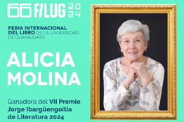 Otorgan el Séptimo Premio Jorge Ibargüengoitia de Literatura a la escritora Alicia Molina