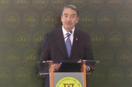 Rector de la UASLP, resalta importancia de colaboración educativa, en la XLII graduación ordinaria del Tecnológica del Cibao Oriental en República Dominicana