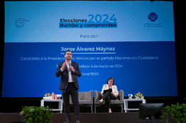 “México necesita de grandes consensos”: Jorge Álvarez Máynez  