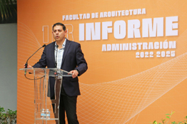 Director de la Facultad de Arquitectura Unidad Saltillo Rinde su Primer Informe de Actividades 