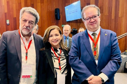 Presente rectora de la UAEM en Cumbre de Rectoras y Rectores México–España