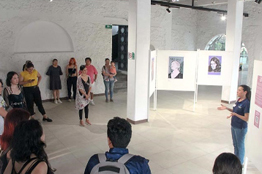 Alumnas exponen ilustraciones dedicadas a Mujeres en las artes