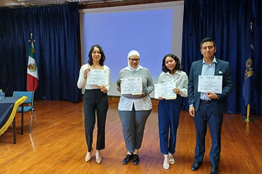 Estudiante UV participó en congreso de Ingeniería y Sistemas UNAM