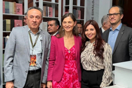 Poniendo en alto el prestigio de la Nueva Universidad, la Editorial UAS participa en la edición 45 de la Feria del Libro del Palacio de Minería