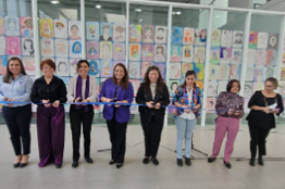 Inauguraron la Exposición Gráfica Colectiva “Mujeres Trazando Historia”