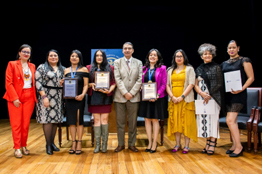 UASLP entregó por primera vez, a 3 destacadas universitarias, la Presea a la Trayectoria de la Mujer Universitaria “Martha Miranda Castro”