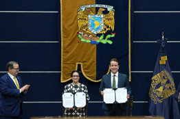 Visitan la UNAM los reyes de suecia; reafirman la cooperación académica, científica y cultural