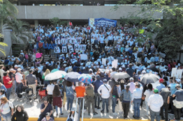 Universitarios censuran cerrazón del Gobernador Rubén Rocha Moya ante el llamado del Presidente de respetar la autonomía de la UAS