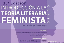 }Invitan al curso “Teoría Literaria Feminista” en la Facultad de Ciencias Sociales y Humanidades, de la UASLP