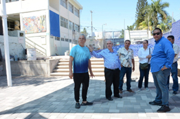 Atendiendo su magnitud e importancia, están por concluirse obras y nuevos espacios en común de la Preparatoria Salvador Allende de la Nueva Universidad