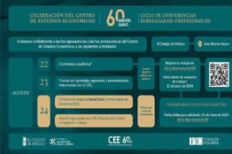60º aniversario del Centro de Estudios Económicos
