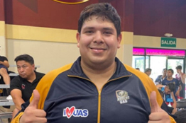 El atleta Rosalino Paúl Morales, quien aspira a participar en los próximos Juegos Olímpicos, se dice motivado por estar en la Universidad Regional  