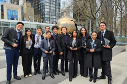 Estudiantes de UdeG participan en II Conferencia de GlobalIMUNers en Nueva York  