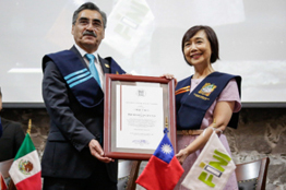 Lucía Chen se suma al Claustro Honorario Internacional de la UAEH
