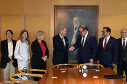 El rector Lomelí encabeza reunión del titular de la NASA con UNAM, IPN y AEM  