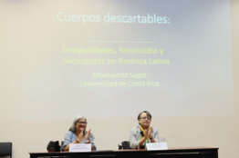 América Latina, la región con las tasas de feminicidios más altas en el mundo, señala en la UAS decana de la Universidad Nacional de Costa Rica