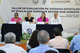 Participaron universidades afiliadas a la ANUIES en el Taller de Evaluación de Sistemas Estatales de Educación Superior desarrollado en la UNACH