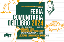 Periodista del CUCiénega invita al 5º Festival Comunitario del Libro en Las Pintas