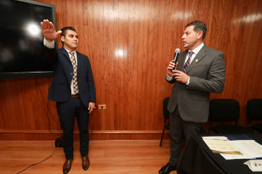 Rector de la UAdeC Toma Protesta a los Directores de la Preparatoria Número Uno y de la Facultad de Economía 