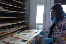 Artista y profesora UG fomenta la producción, rescate y difusión del patrimonio artístico universitario